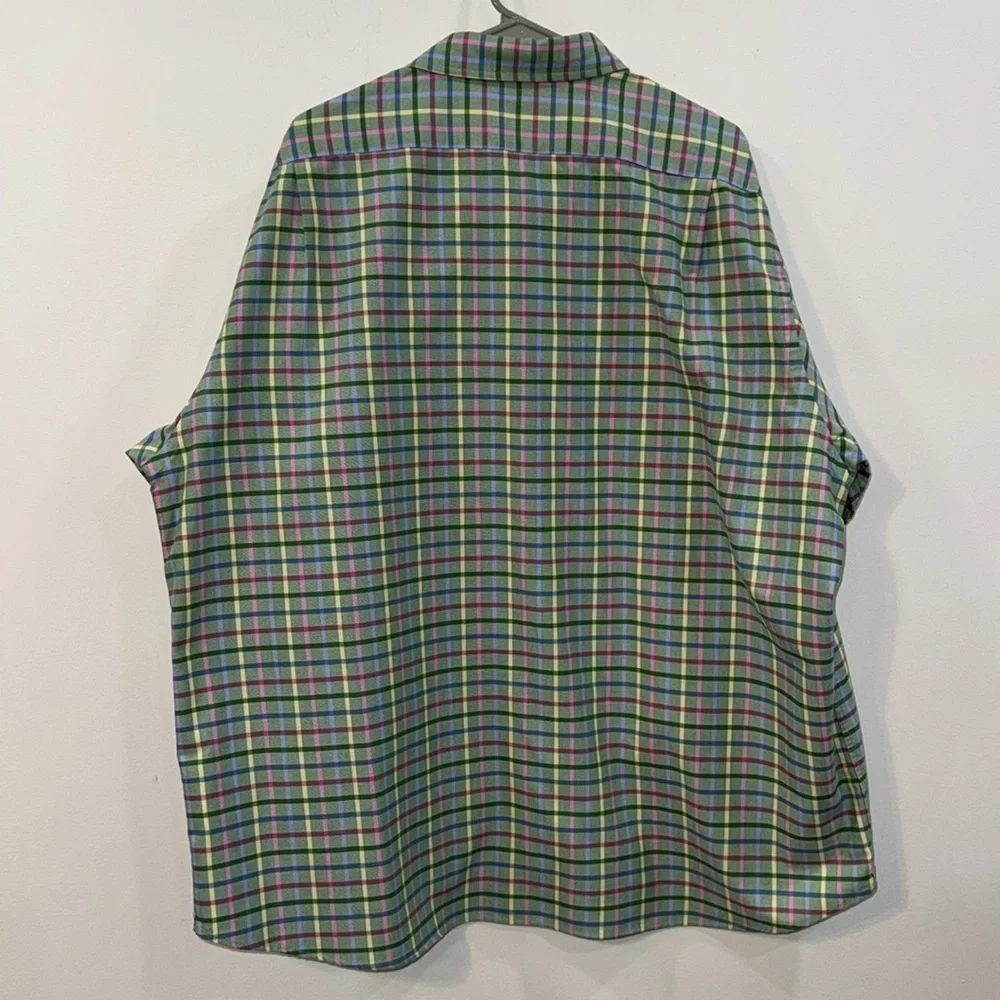 Daniel Cremieux 2XL l/s button down shirt in plaid 100% cotton - Picture 4 of 7